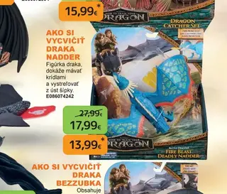 Ako si vycvičiť draka Nadder figúrka