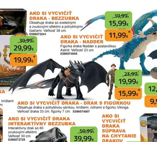 Ako si vycvičiť draka - Nadder 23 cm