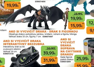 Ako si vycvičiť draka - Drak s figúrkou 33 cm