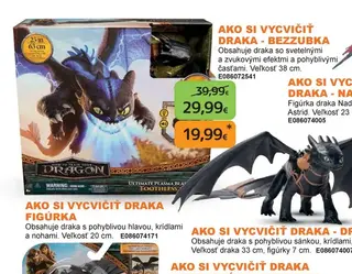 Ako si vycvičiť draka - Bezzubka 38 cm