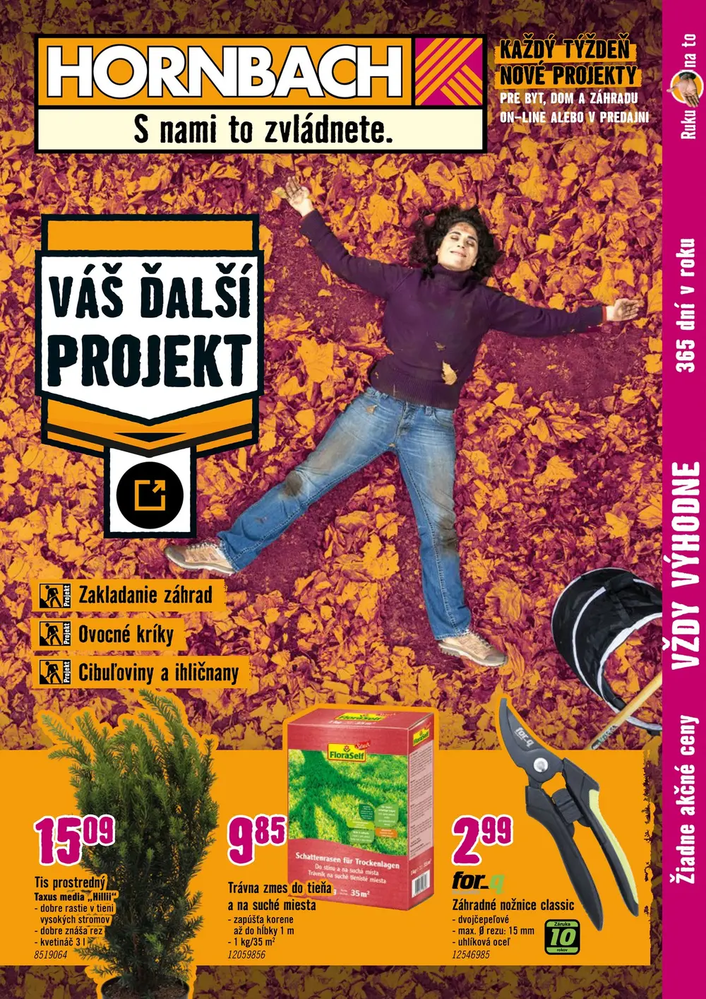 Hornbach leták od 7. 10. 2026 – strana 1