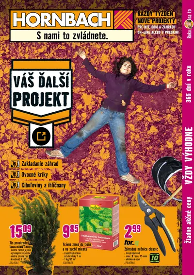 Hornbach leták od 7. 10. 2026