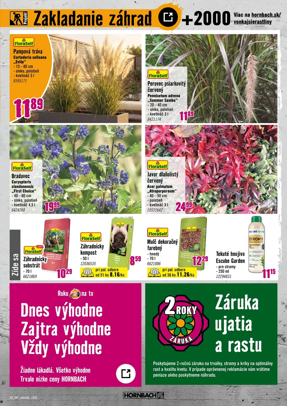 Hornbach leták od 7. 10. 2026 – strana 3