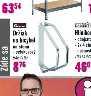 Držiak na bicykel na stenu