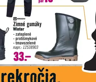 Zimné gumáky Winter
