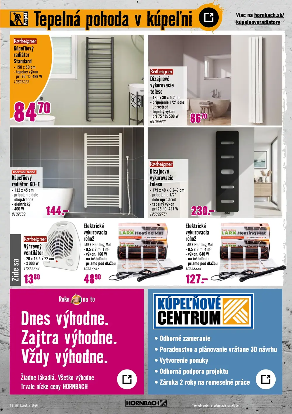 Hornbach leták od 21. 10. 2026 – strana 3
