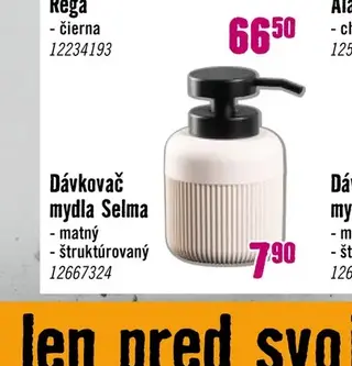 Dávkovač mydla Selma