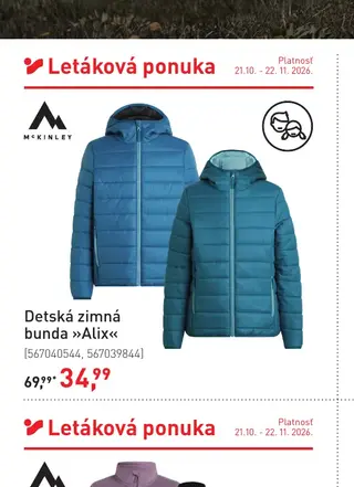 Detská zimná bunda »Alix«