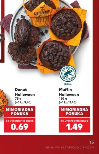 Muffin Halloween 130 g