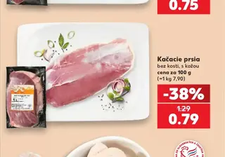 Kačacie prsia bez kosti, s kožou