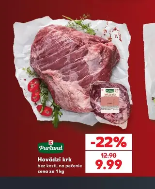 Purland Hovädzí krk bez kosti, na pečenie