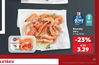 Blue Bay Krevety 250 g