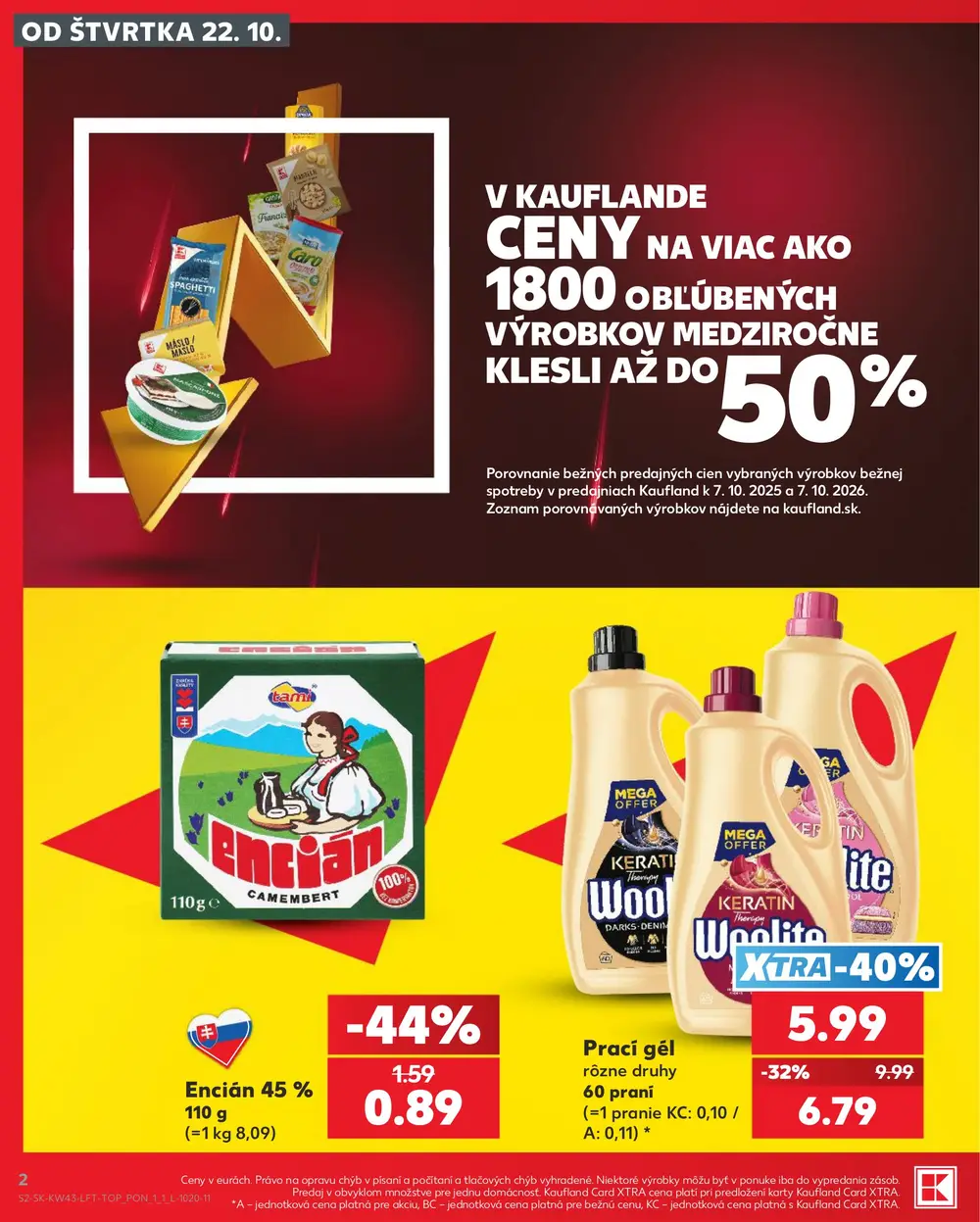 Kaufland leták od 22. 10. 2026 – strana 2