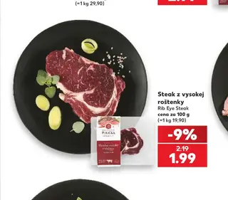 Steak z vysokej roštenky Rib Eye Steak