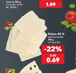 Eidam 45 %