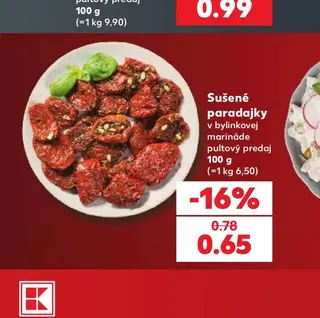 Sušené paradajky v bylinkovej marináde