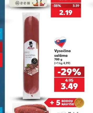 Vysočina saláma 700 g