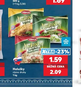 Halušky rôzne druhy 1 kg