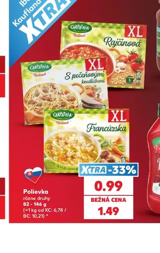 Polievka 82 - 146 g