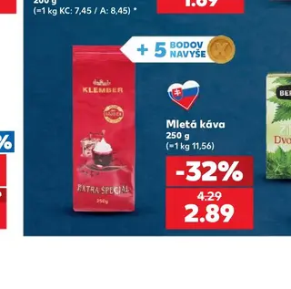 Mletá káva 250 g