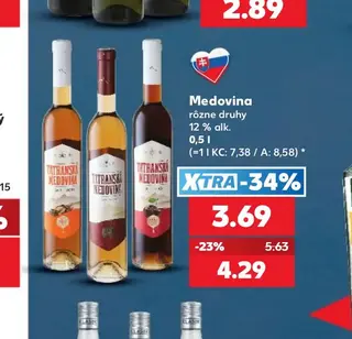 Medovina 12 % alk. 0,5 l