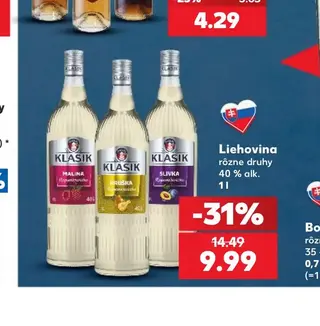 Liehovina 40 % alk. 1 l