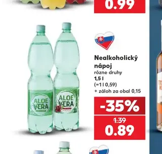 Nealkoholický nápoj 1,5 l