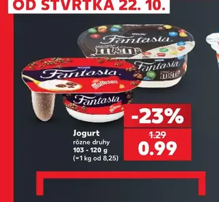 Jogurt Fantasia 103 - 120 g