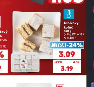 Jablkový koláč 500 g