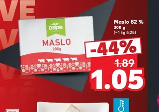 Maslo 82 % 200 g