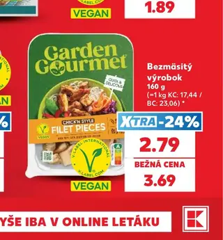 Garden Gourmet Bezmäsitý výrobok 160 g