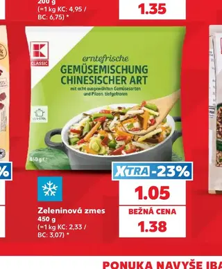 Zeleninová zmes 450 g