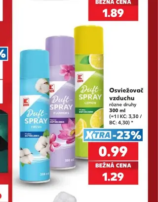 Osviežovač vzduchu rôzne druhy 300 ml