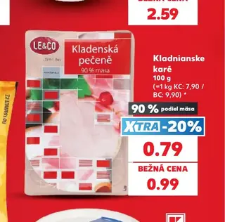 Kladnianske karé 100 g