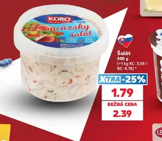 Šalát 500 g