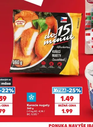 Kuracie nugety 360 g