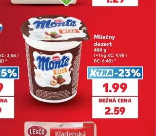 Mliečny dezert 400 g