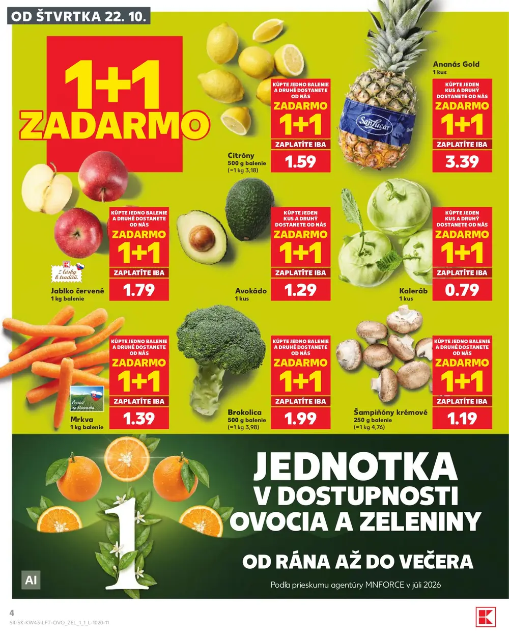 Kaufland leták od 22. 10. 2026 – strana 4