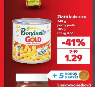 Zlatá kukurica 340 g