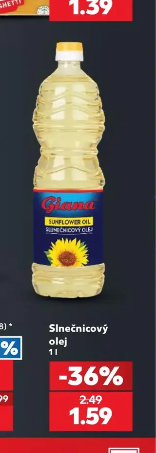 Slnečnicový olej 1 l