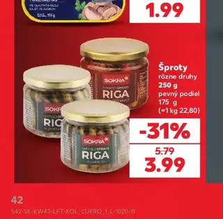 Šproty 250 g