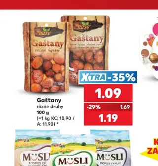 Gaštany 100 g