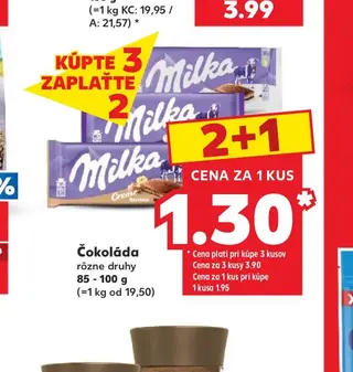 Milka Čokoláda 85 - 100 g
