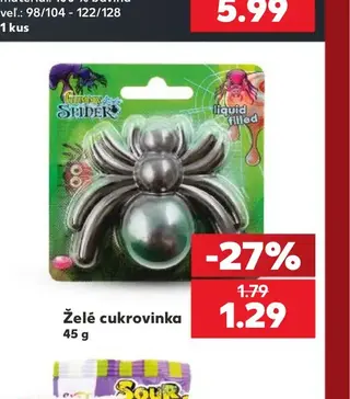 Želé cukrovinka 45 g