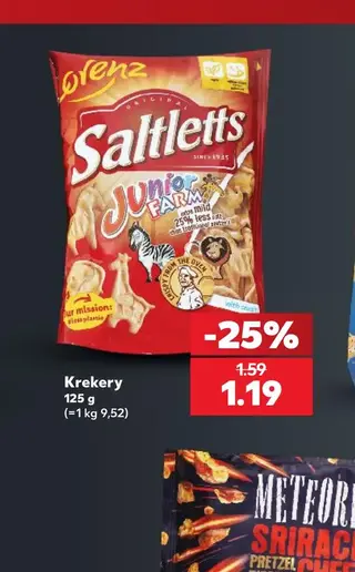 Lorenz Saltletts Krekery 125 g