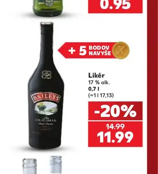 Likér 17 % alk. 0,7 l