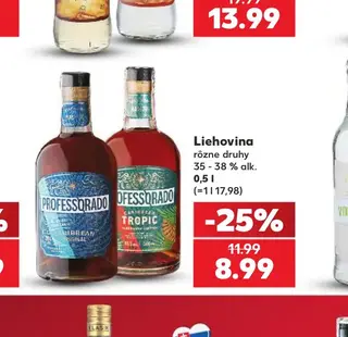 Liehovina 35 - 38 % alk. 0,5 l