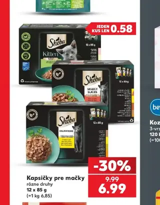 Kapsičky pre mačky 12 x 85 g