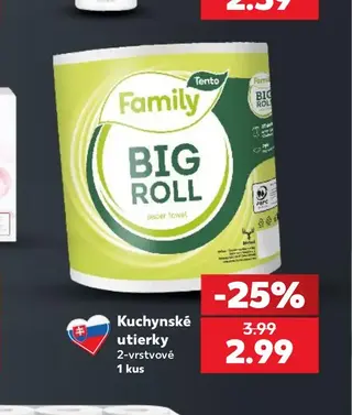 Kuchynské utierky 2-vrstvové 1 kus