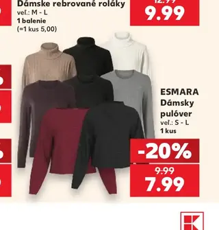 ESMARA Dámsky pulóver